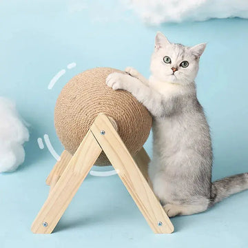 Cat Scratching Ball Toy |  Cats Scratcher WagZeal