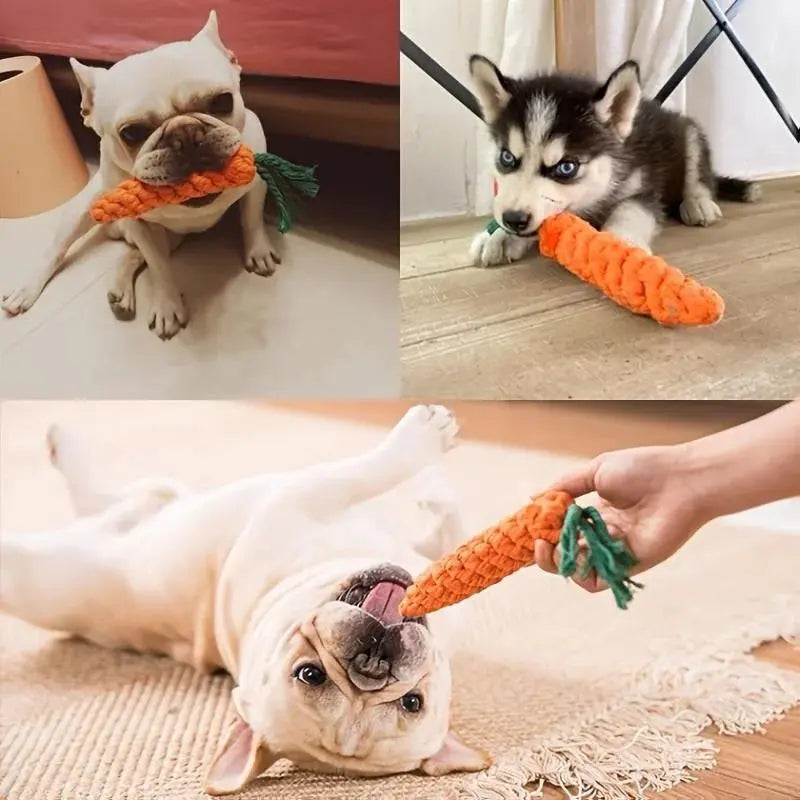 Pet Knot Toy for Dogs and Cats WagZeal