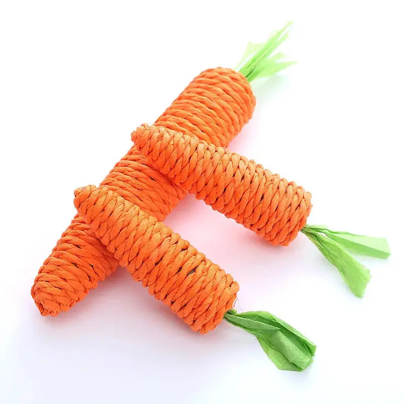 Cat Toy Carrot |Clean Teeth Interactive Play WagZeal