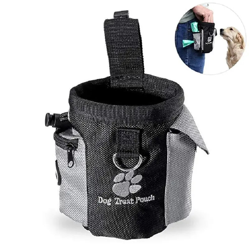 Portable Dog Treat Bag Outdoor Dog Pouch WagZeal