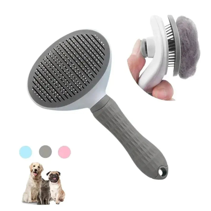 Hair Brush Comb Grooming And Care |  Stainless Steel Comb WagZeal