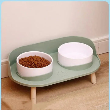 Food Feeders for Cat | Adjustable Height | Cats And  Dogs WagZeal