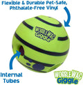 Wobble Wag Giggle Glow Ball | Interactive Dog Toy WagZeal