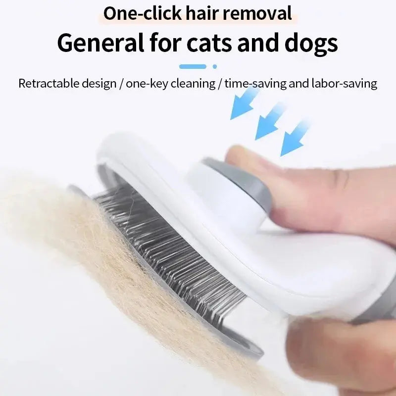 Self-cleaning Pet Hair Remove Comb WagZeal