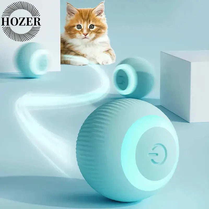 Cat Interactive Ball Smart Cat Toys | Indoor Automatic Rolling Magic Ball WagZeal