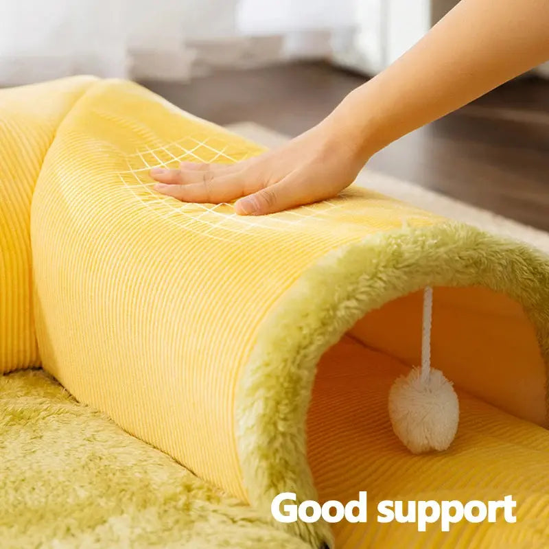 Cat Tunnel Toy Bed | Cat House WagZeal