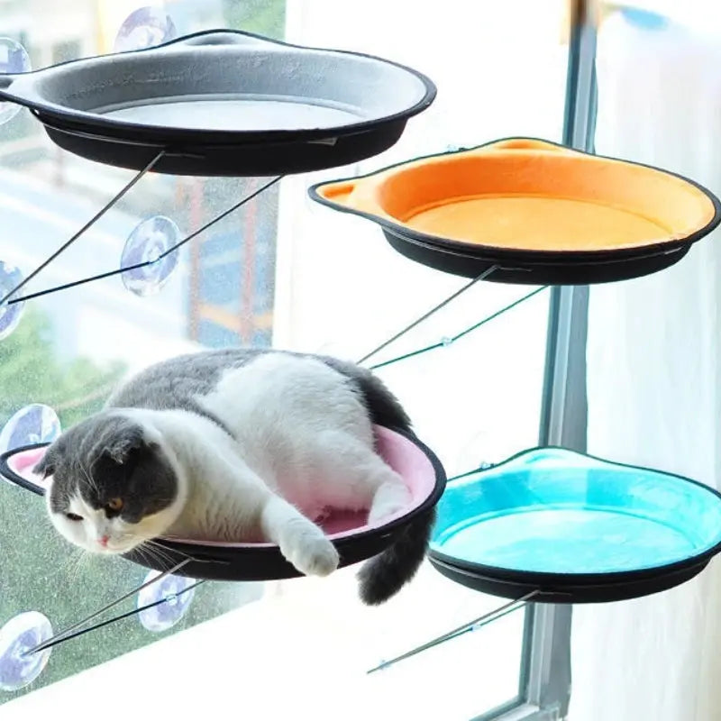 Cat Window Hammock Climbing Frame WagZeal