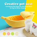 Banana Cat Bed House | Cute Cozy WagZeal