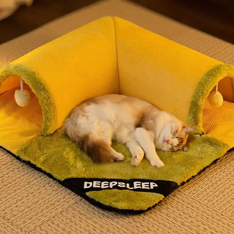 Cat Tunnel Toy Bed | Cat House WagZeal