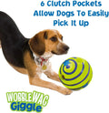 Wobble Wag Giggle Glow Ball | Interactive Dog Toy WagZeal