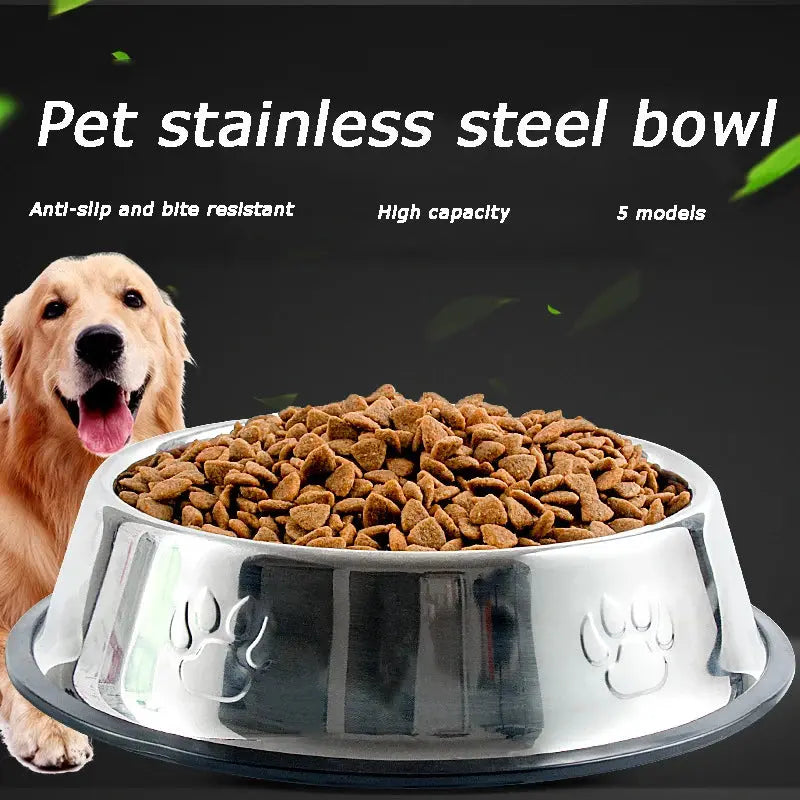 Stainless Steel  Pet  Bowls | Dogs | Cats WagZeal