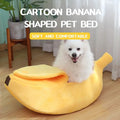 Banana Cat Bed House | Cute Cozy WagZeal