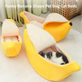 Banana Cat Bed House | Cute Cozy WagZeal